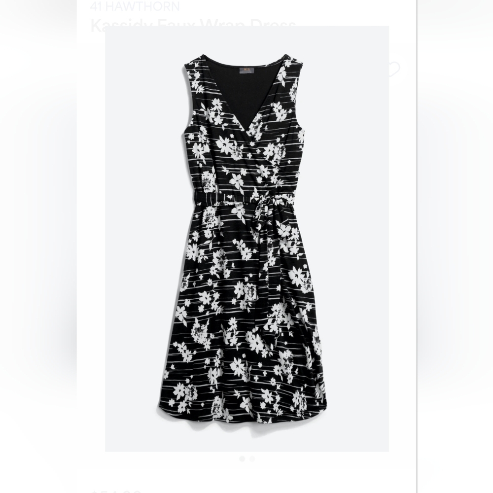 MIX by 41 Hawthorn Faux Wrap dress, S